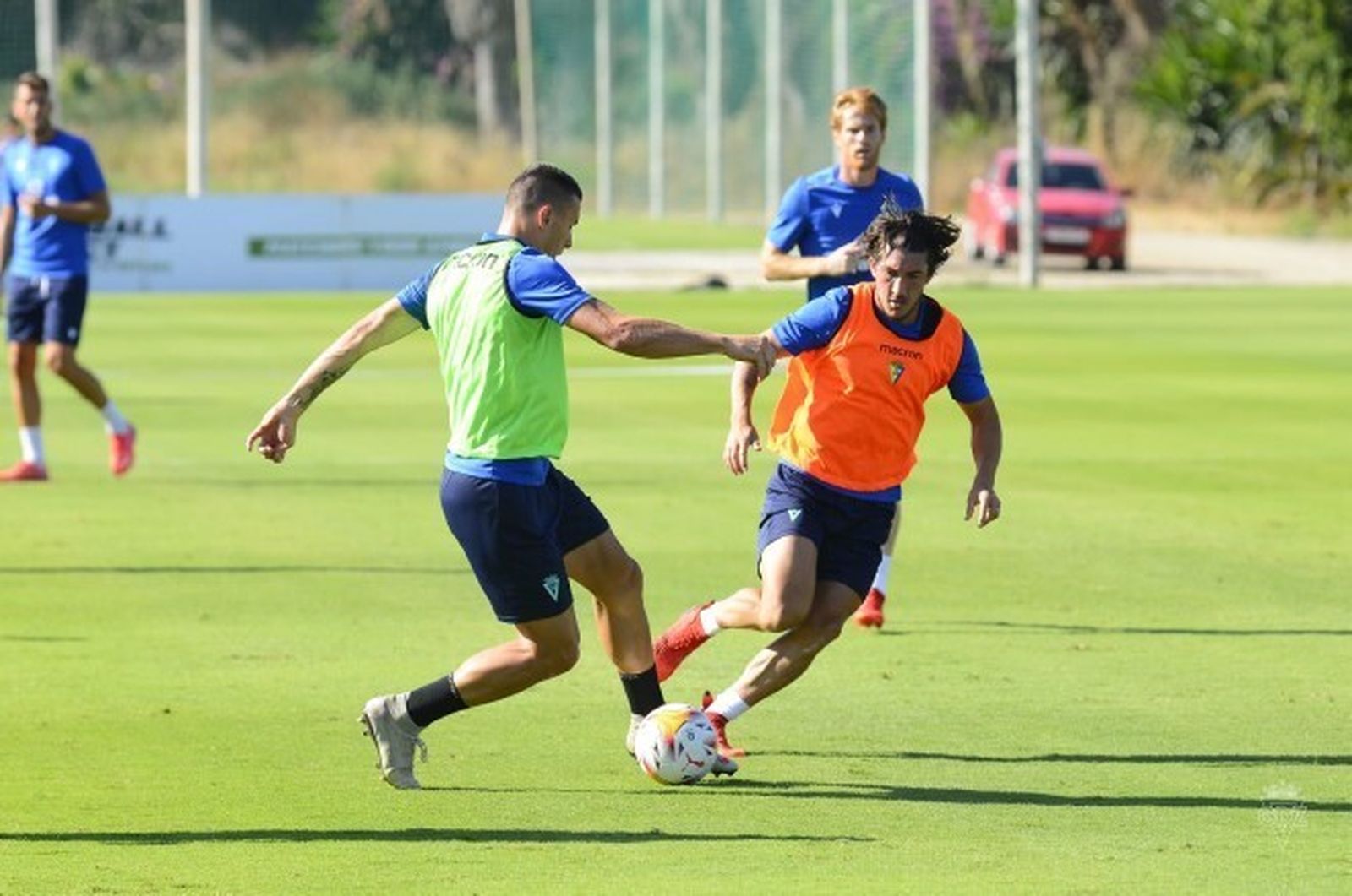 Lance de uno de los entrenamientos en Marbella.