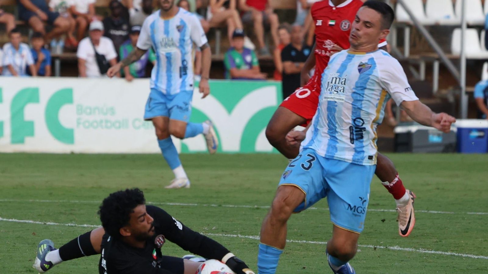 Las fotos del Málaga CF - Al Jazira, segundo amistoso de pretemporada