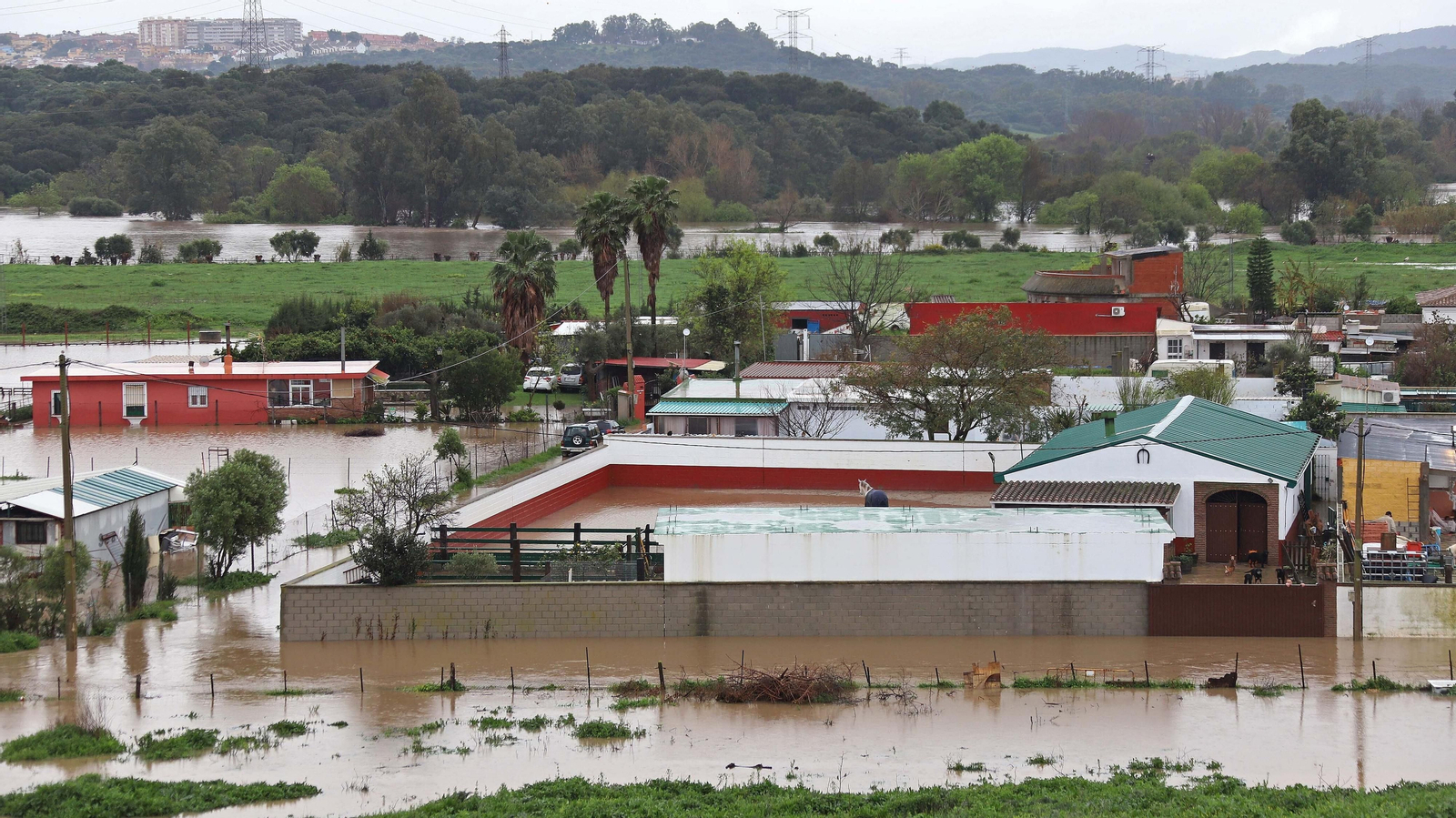 Inundaciones en Los Barrios