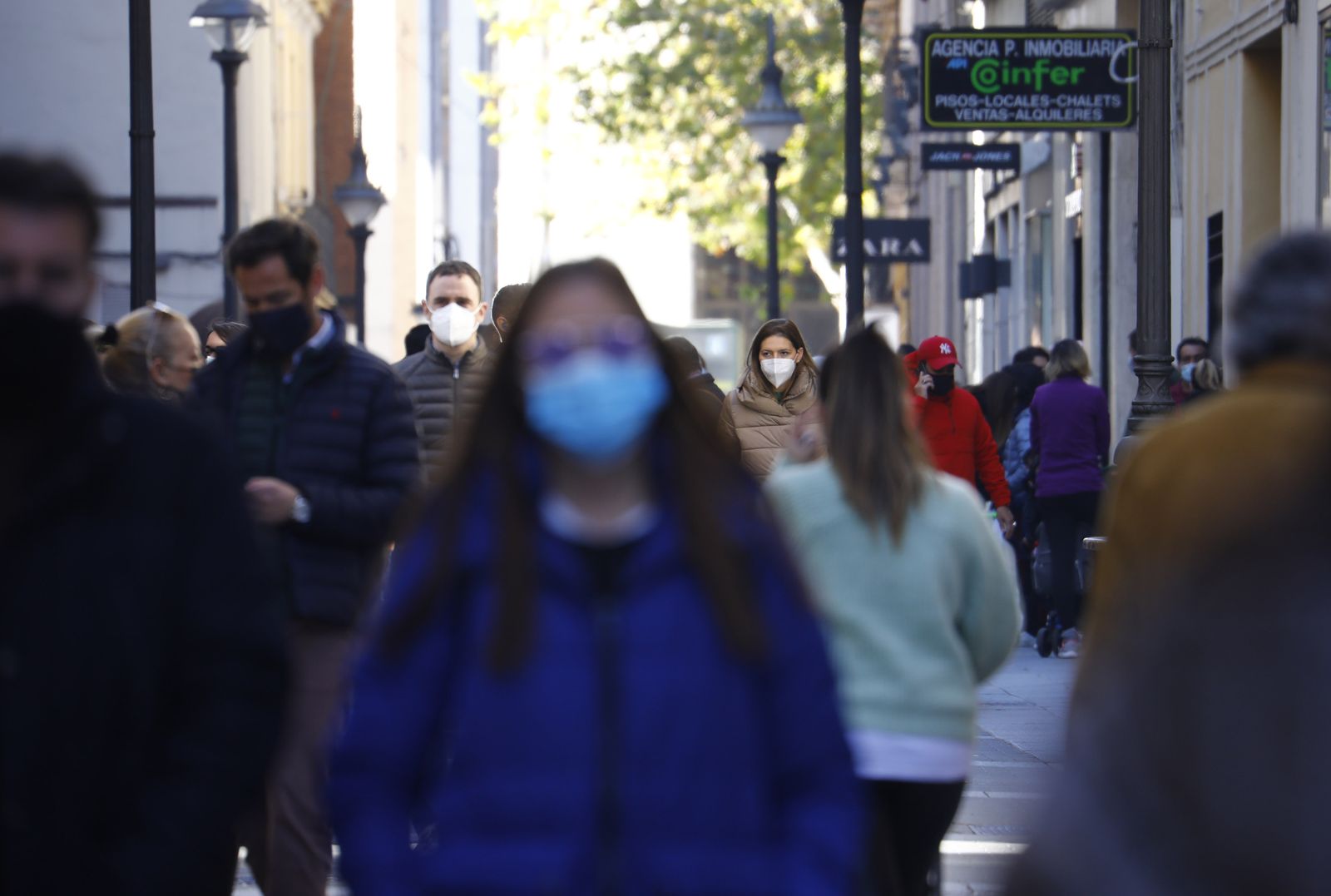 Ambiente en la calle en Córdoba.