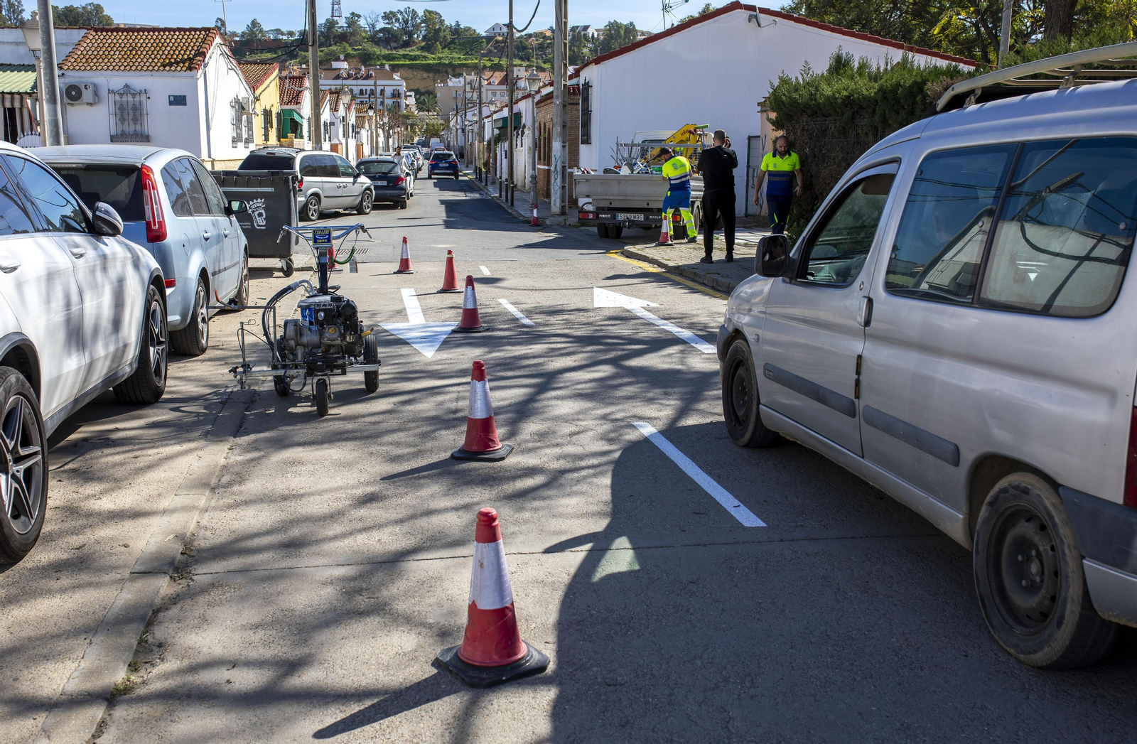 Cambios de sentido en la barriada de La Navidad