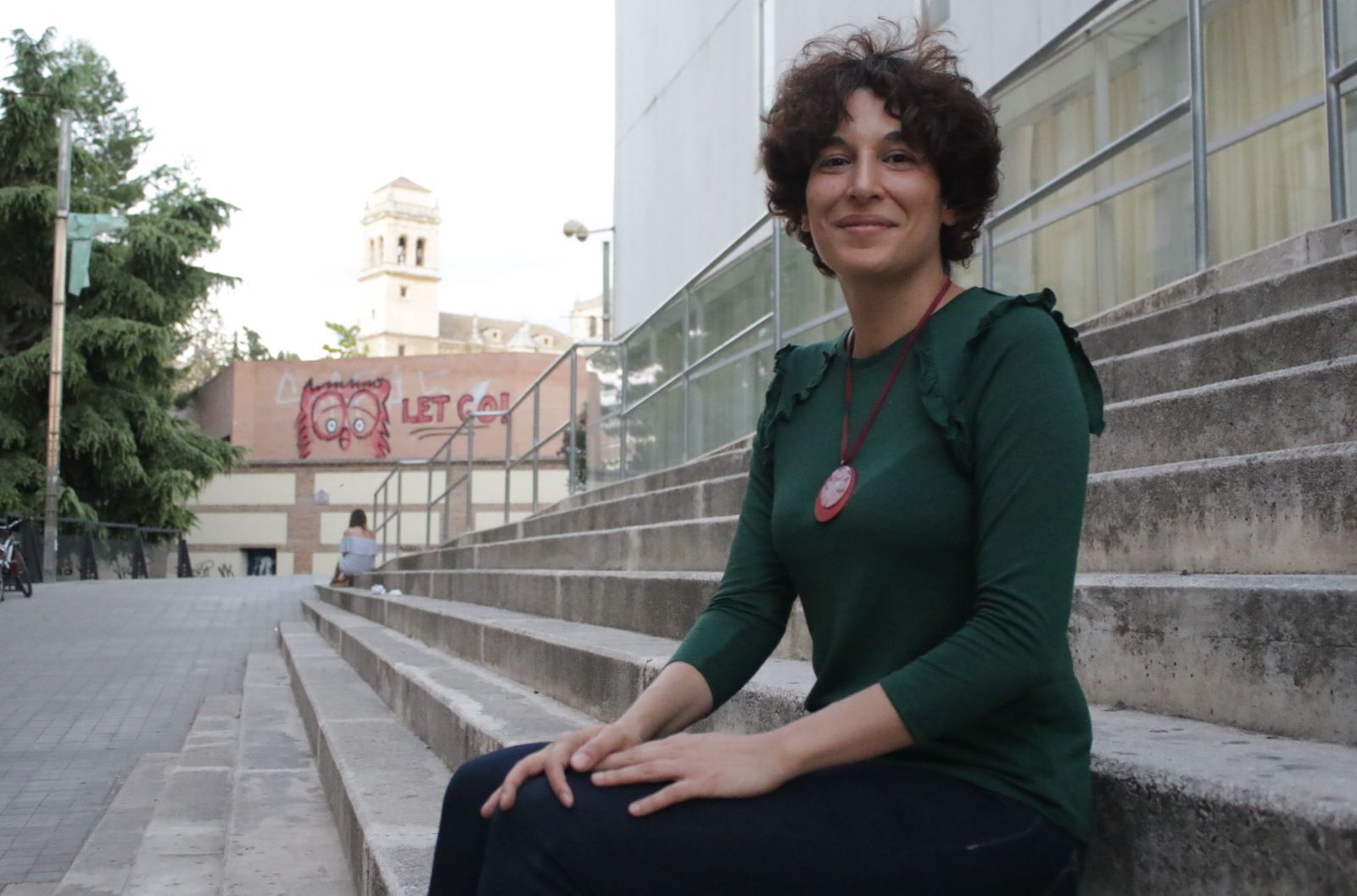 La escritora Olalla Castro (Granada, 1979).