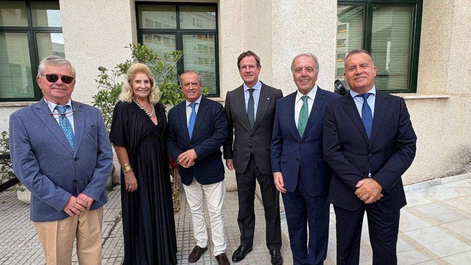 Eduardo Rodríguez, Pepa Díaz, Rafael Hidalgo, Javier Garat, Ángel Ángulo y Ángel Gómez.