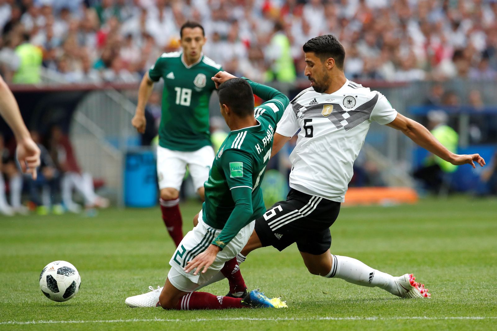 Las imágenes del Alemania-México