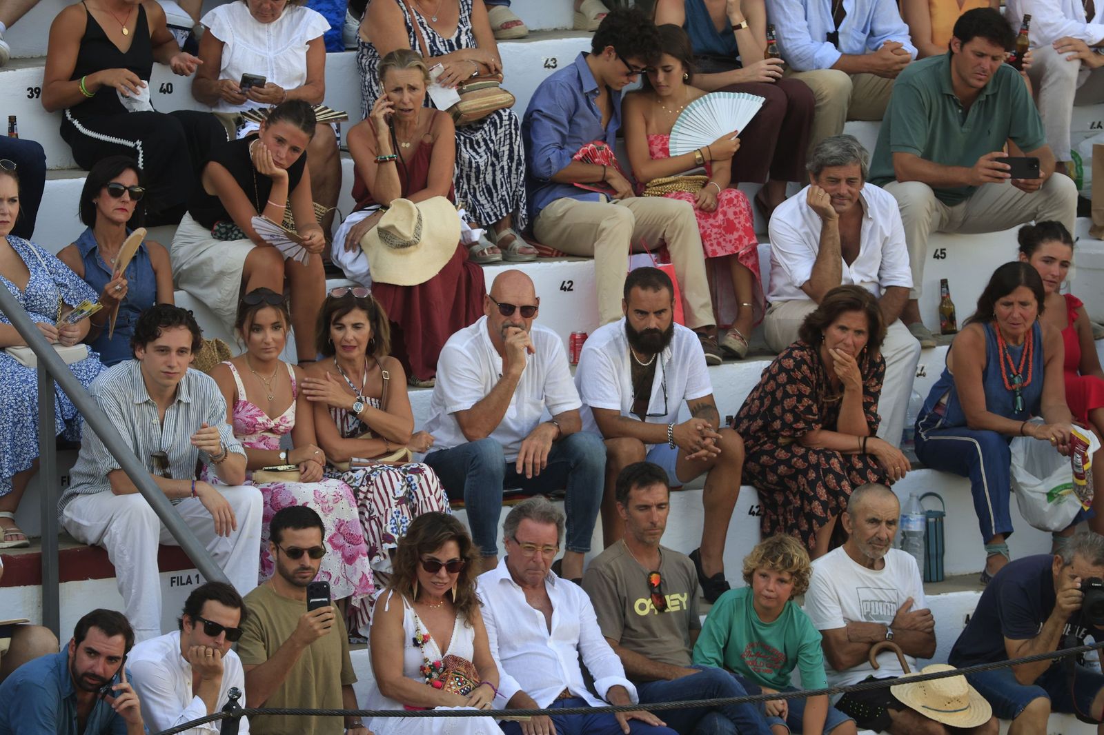 Fotos de la corrida de toros de la Feria de San Roque con David Galván, Román y Joaquín Galdós