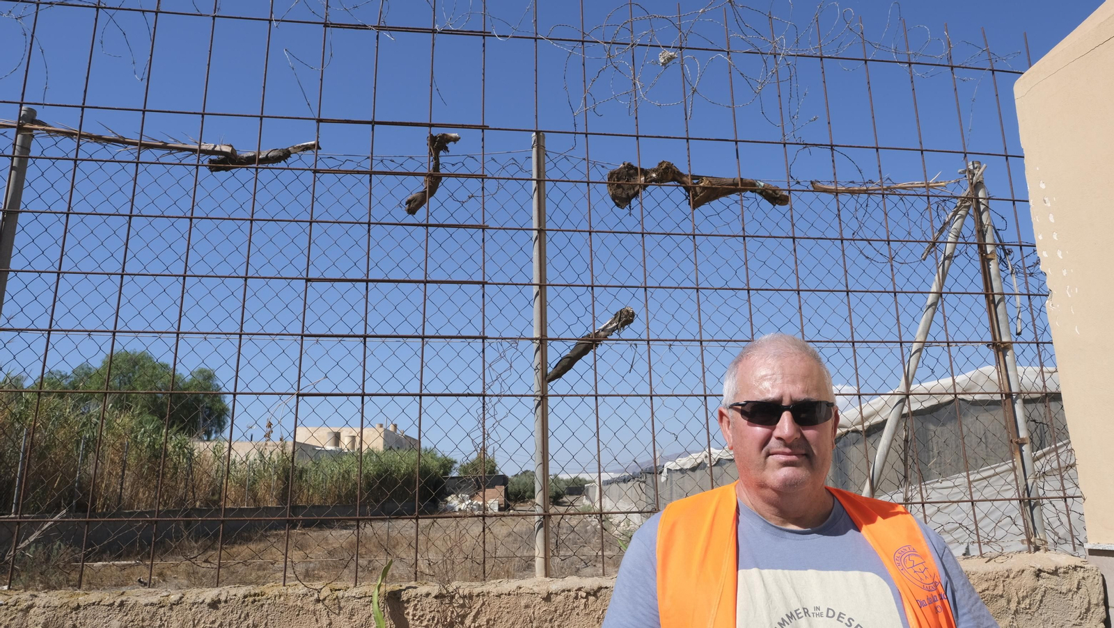 Protestas de los vecinos de los cortijos de La Cañada por la falta de iluminación