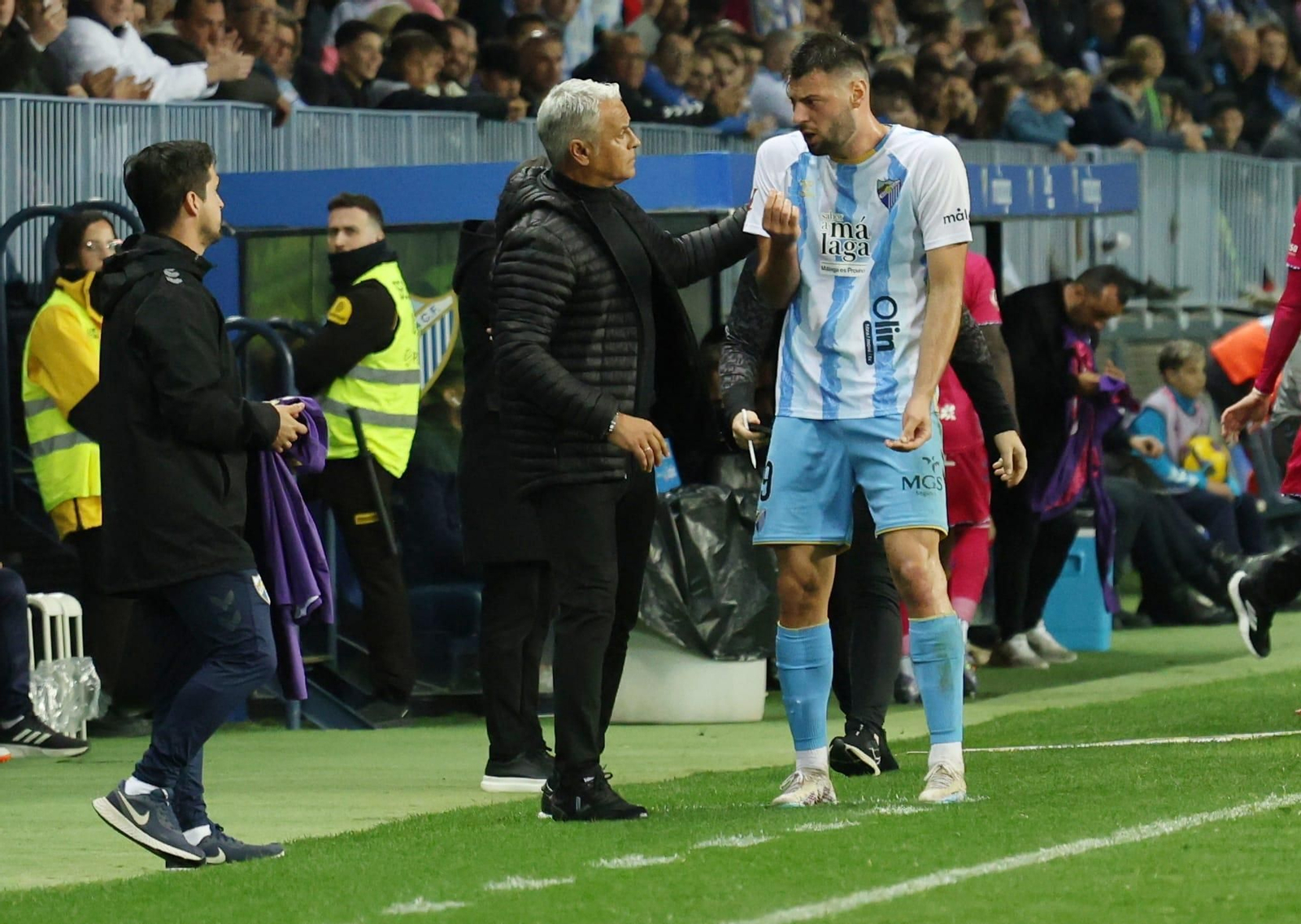 El Málaga CF-CD Tenerife, en fotos