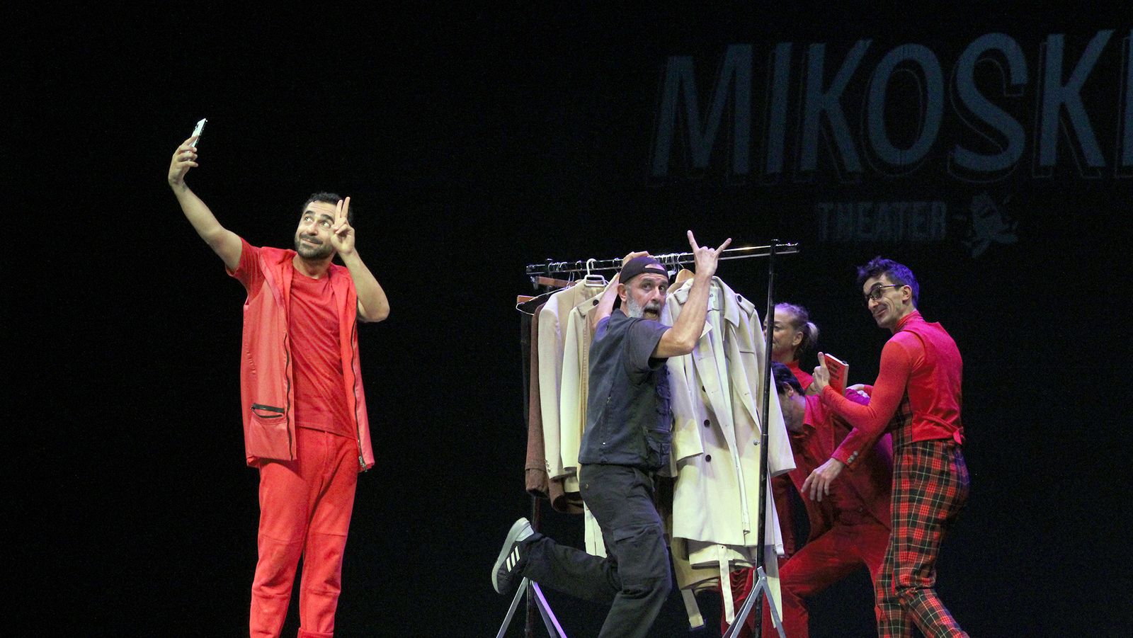 Un instante de la representación de Yllana en Santa Fe.