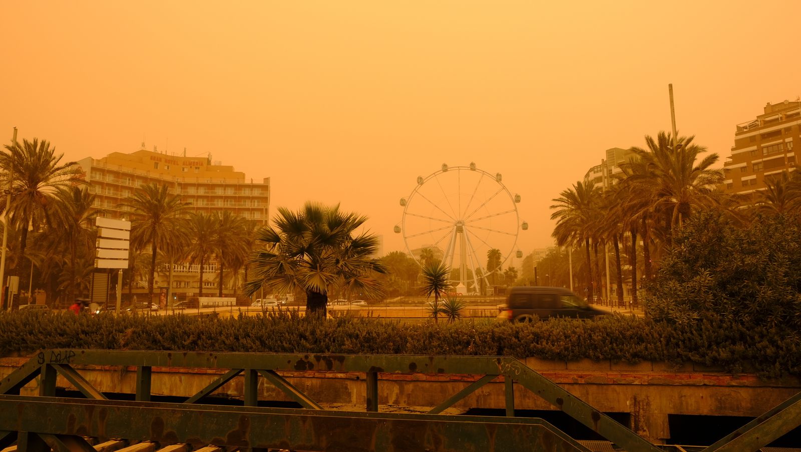 Fotogalería de la tormenta de arena y polvo en Almería