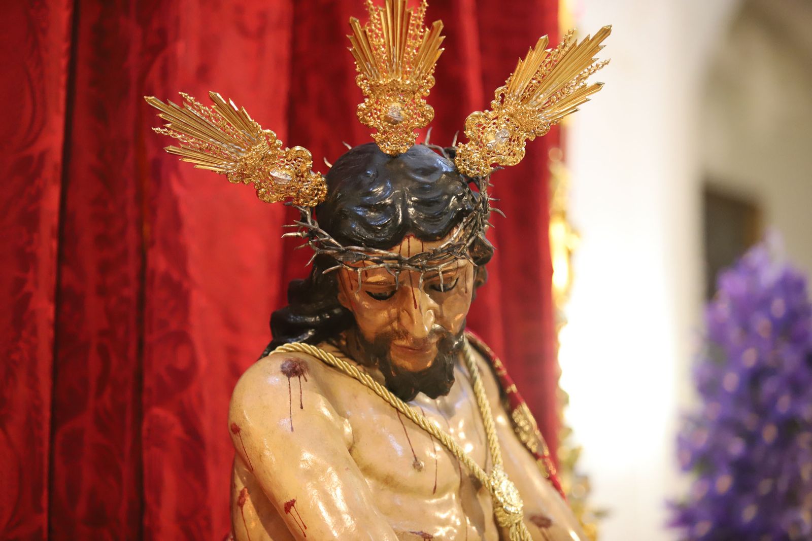 Imágenes de la veneración a Nuestro Padre Jesús de las Cadenas en La Merced