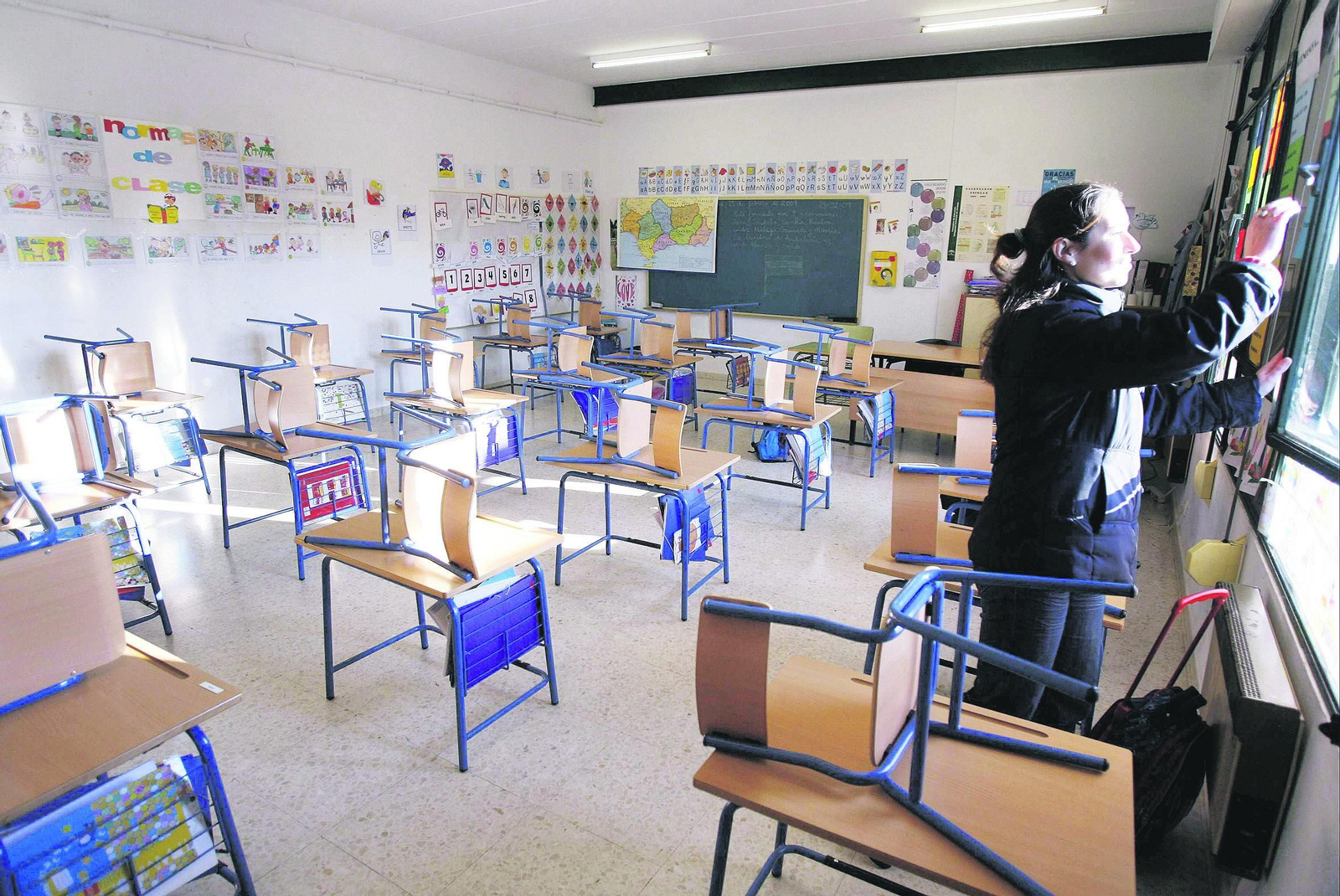 CSIF ofrece a los docentes orientaciones sobre ventilación de aulas durante la pandemia a través de un webinar