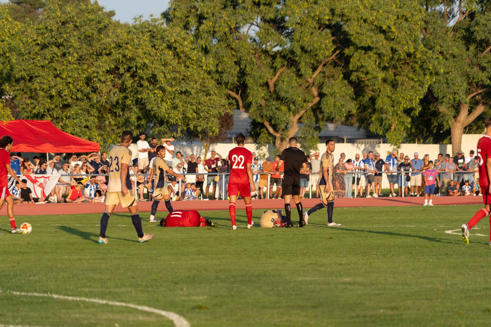 Imágenes del XXXIX Memorial Manuel González Rodríguez entre el Recreativo de Huelva - Sevilla Atlético