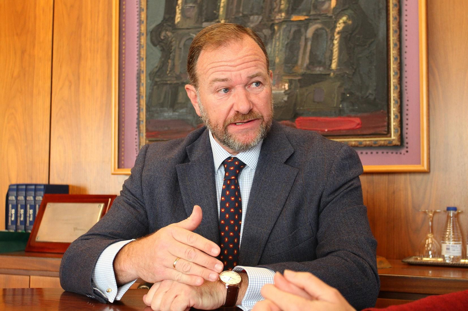 José Luis García-Palacios, presidente de Caja Rural del Sur