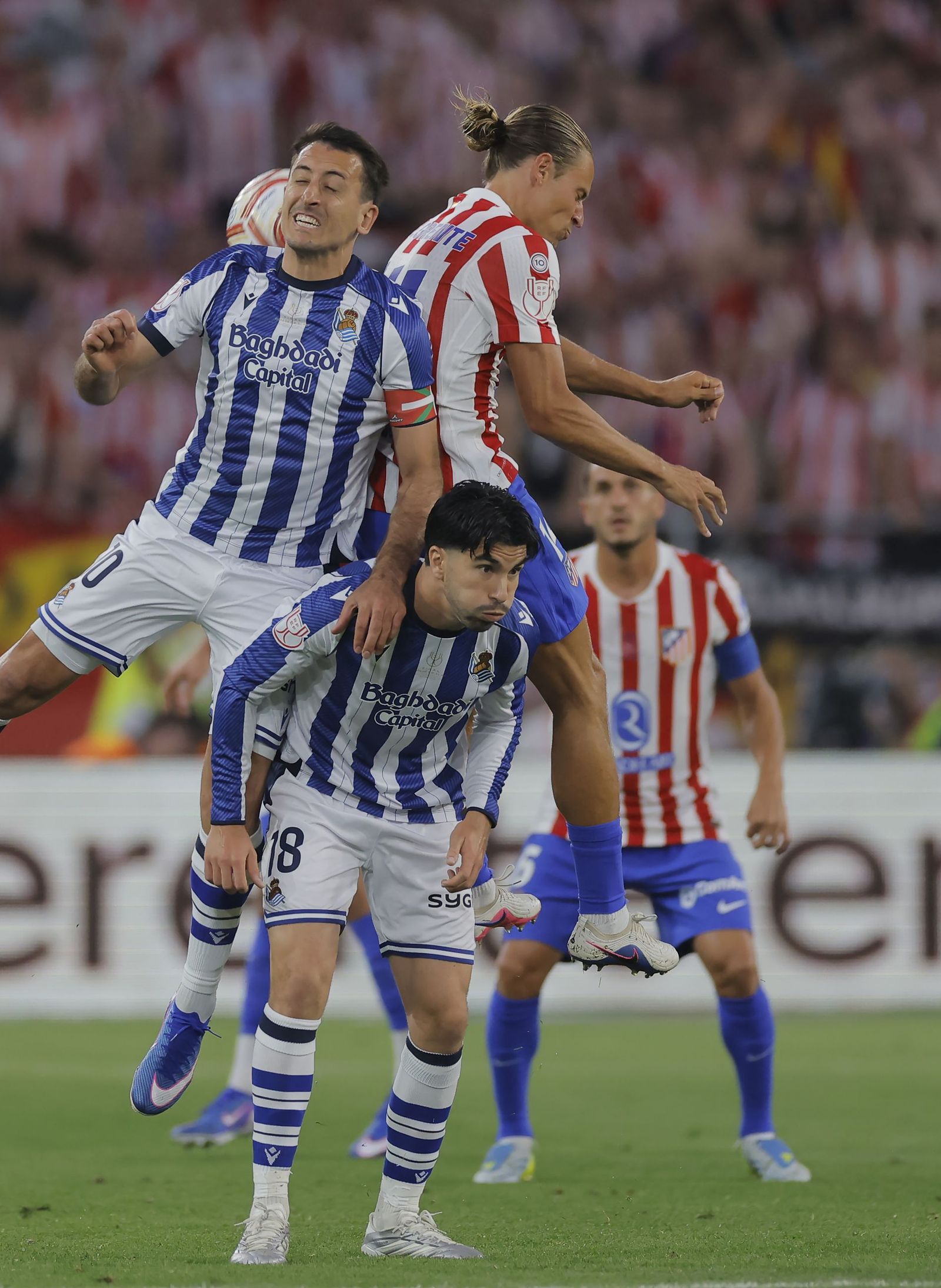 Las fotos de la final de la Copa del Rey Atlético de Madrid - Real Sociedad