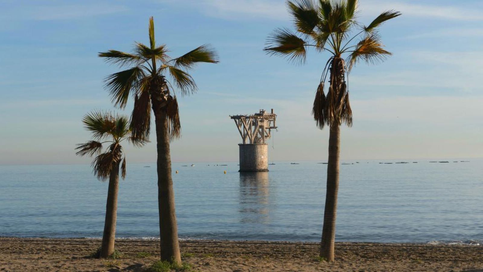 Playa del Cable, en Marbella. Playa del Cable, en Marbella.