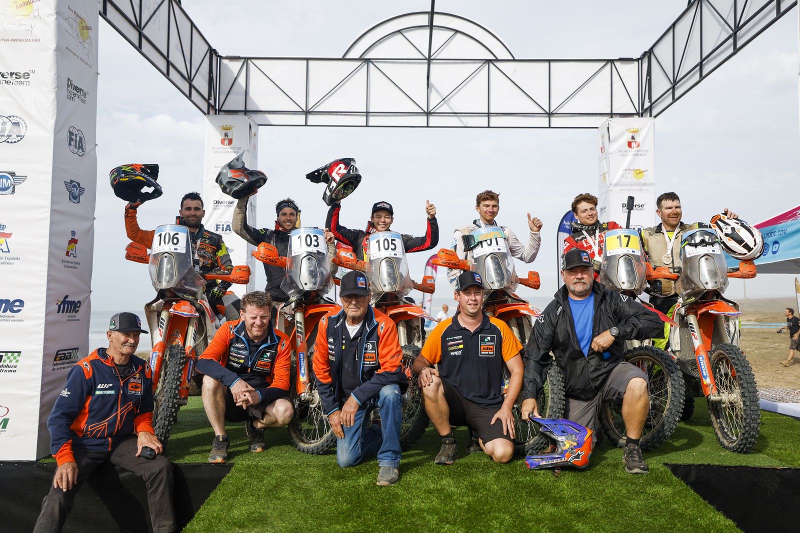 Andalucía Rally: las imágenes del 'Dakar' por tierras andaluzas