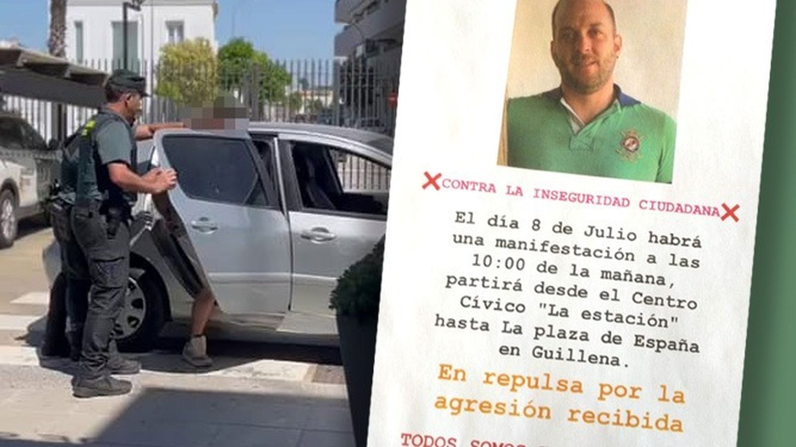 Detenido el Penita por la brutal paliza que dejó en coma a un hombre en Guillena