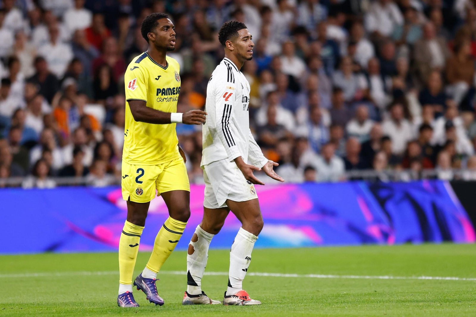 Las mejores imágenes del Real Madrid - Villarreal