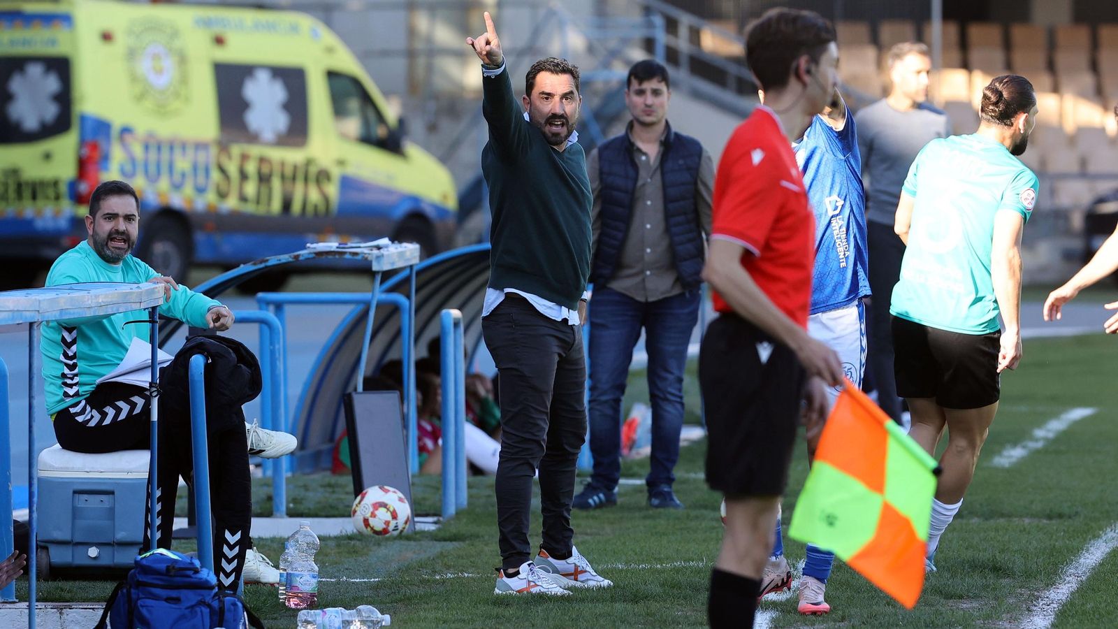 Imágenes del Xerez DFC contra el CF Villanovense en Chapín