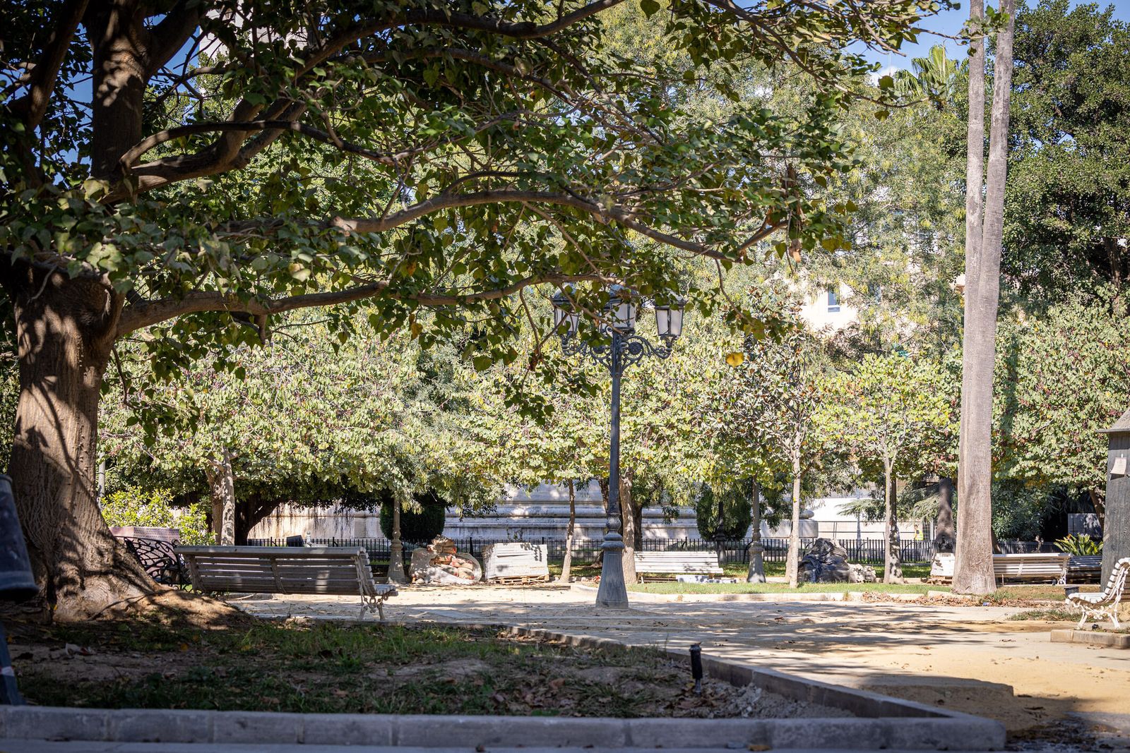 Así van las obras de la Plaza España