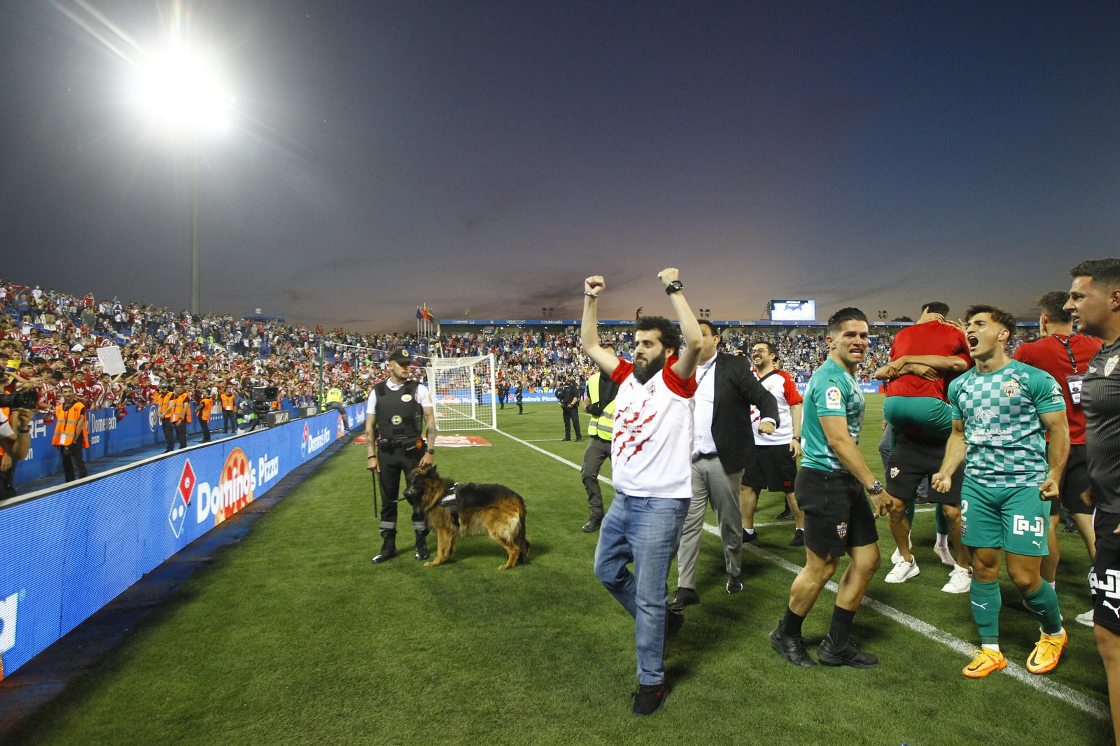 Imágenes del C.D. Leganés-U.D. Almería. Ascenso a la Liga Santander de Fútbol