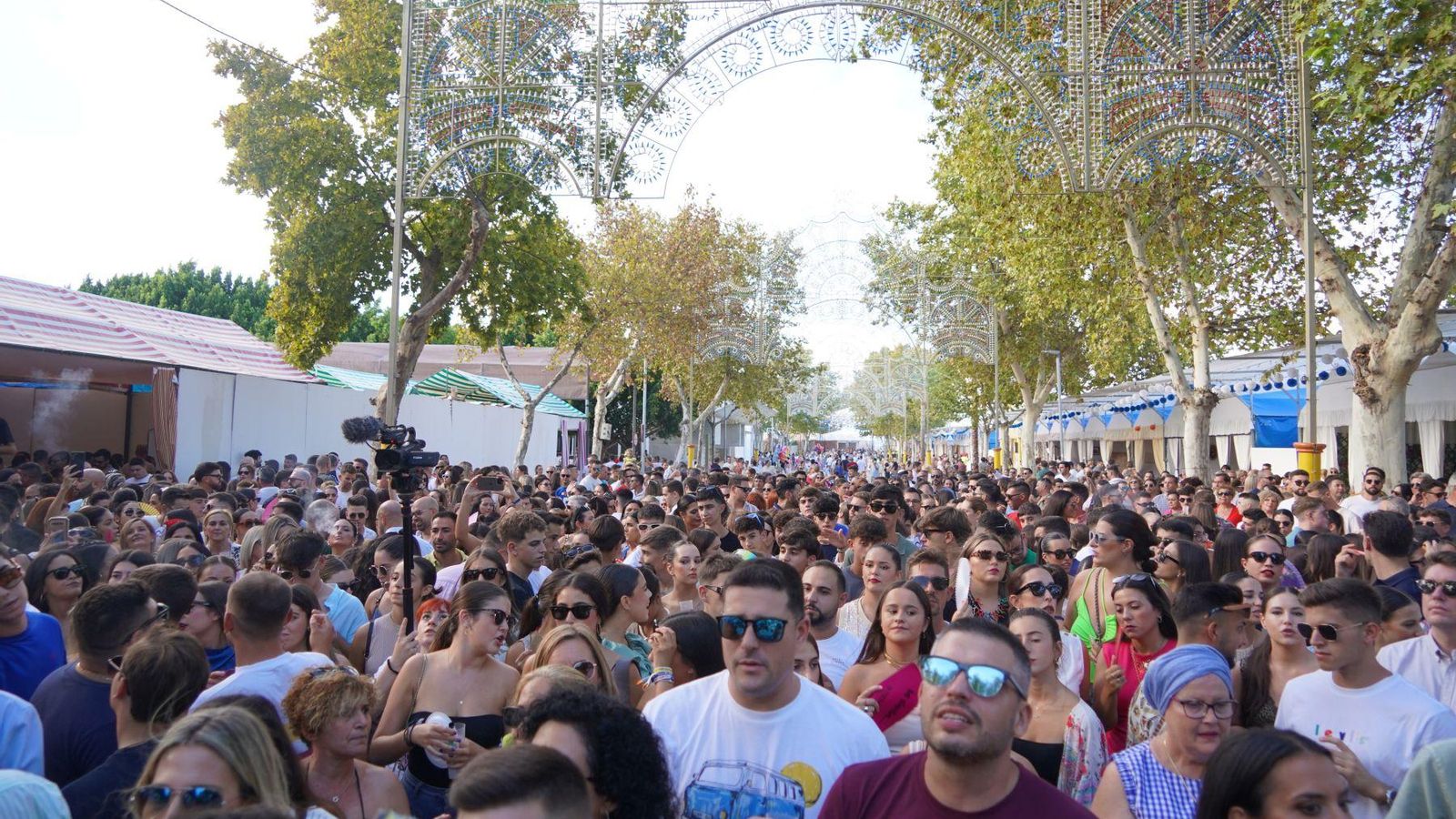 El tardeo en años pasados de las fiestas.