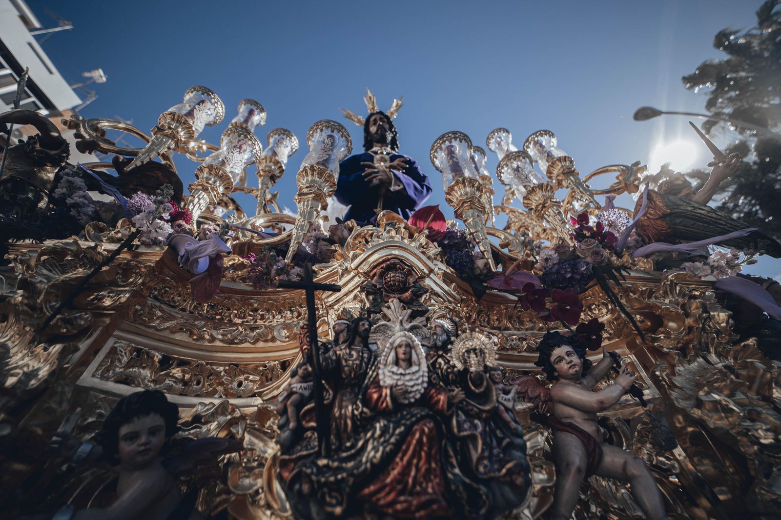 La salida de la Hermandad de San Pablo en la Semana Santa de Sevilla 2023