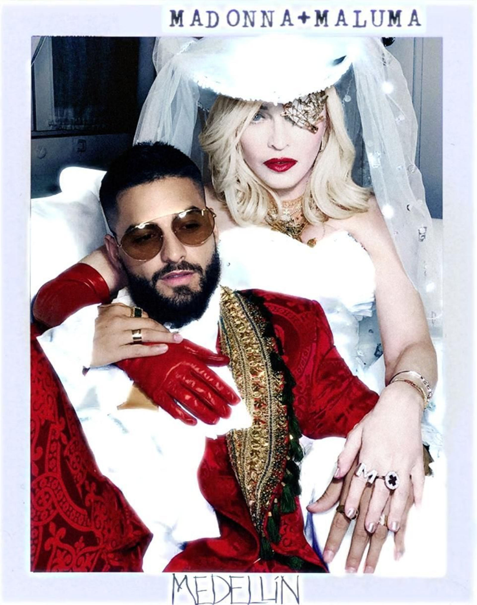 Madonna y Maluma en la promoción de su canción 'Medellín'