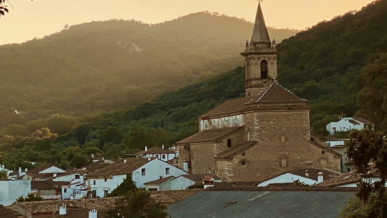 Panorámica de Alájar.