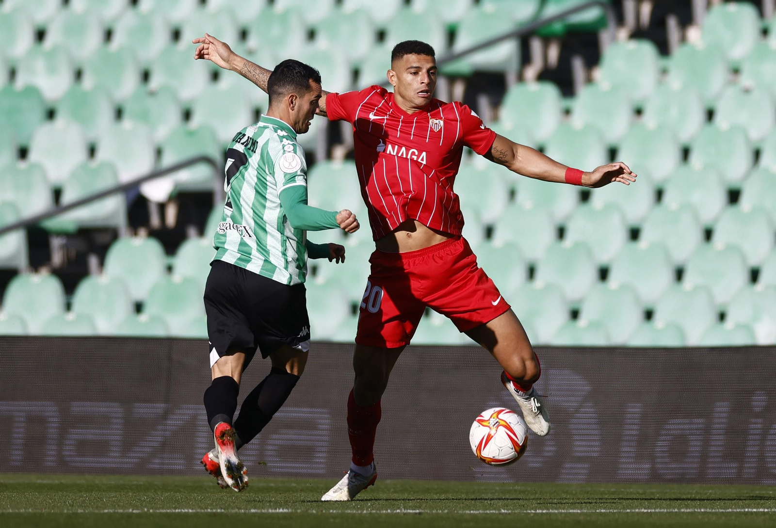 Las imágenes del Betis-Sevilla de la Copa del Rey