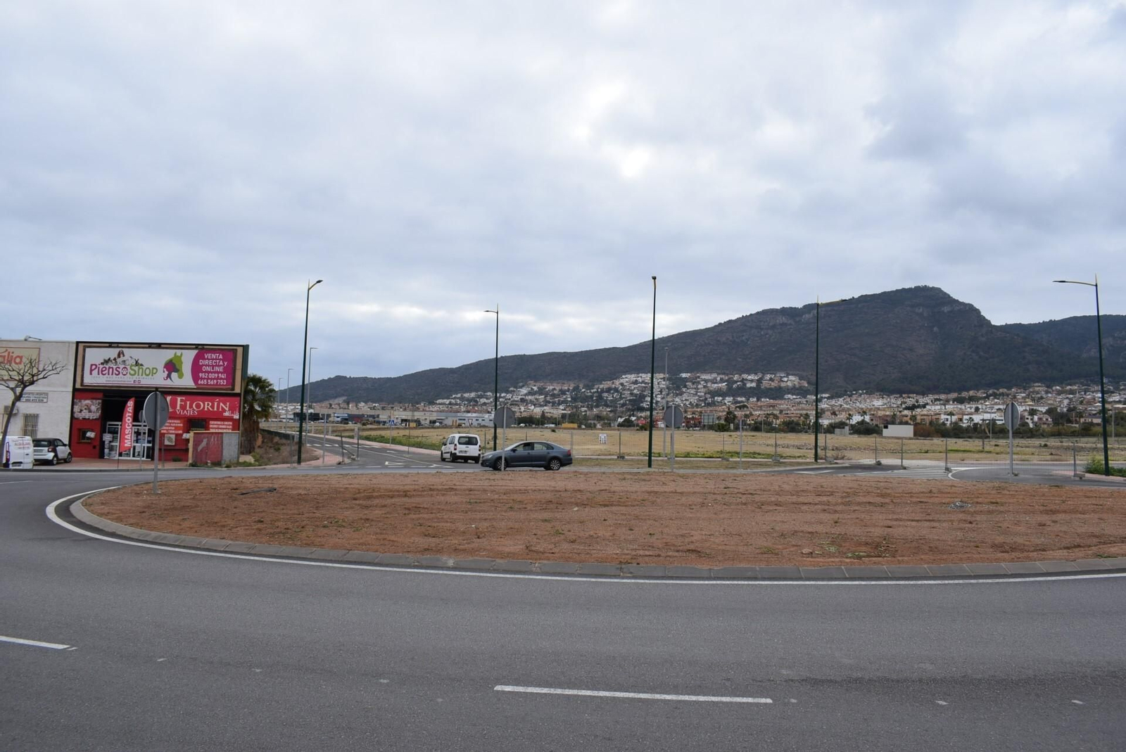 Zona donde se prevé construir el supermercado.