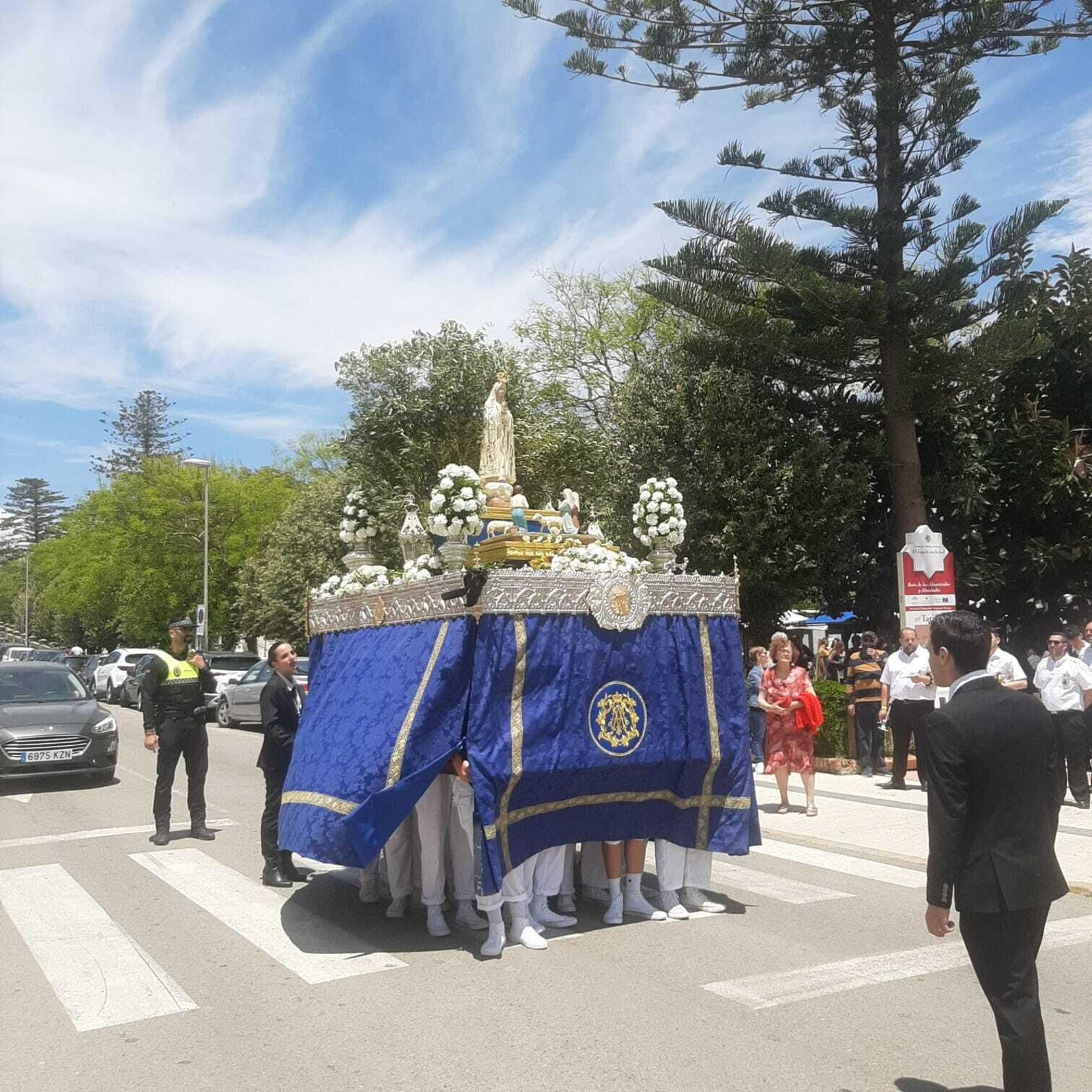 Fotos de la procesión de la Virgen de Fátima en Tarifa