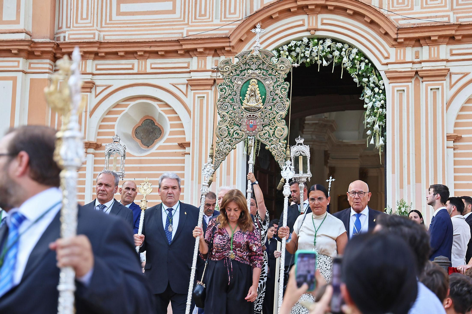Imágenes de la procesión del Corpus Christi por las calles de Huelva
