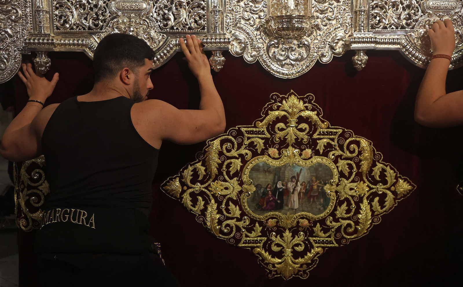 Fotos del Jueves Santo en Algeciras: Tres Caídas y Nazareno