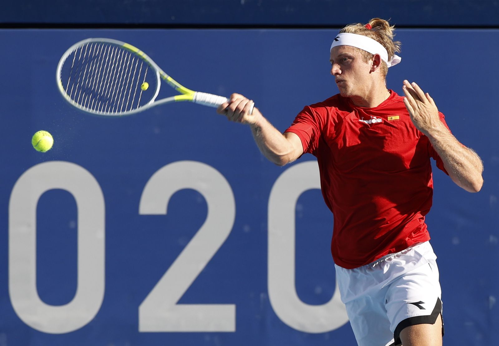 Las fotos del Davidovich-Djokovic