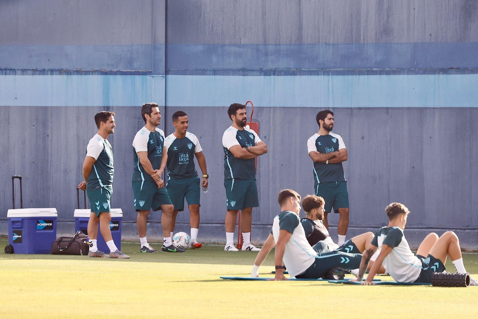 Las fotos de Ángel Recio, a tope con el Málaga CF y apunta a Las Palmas