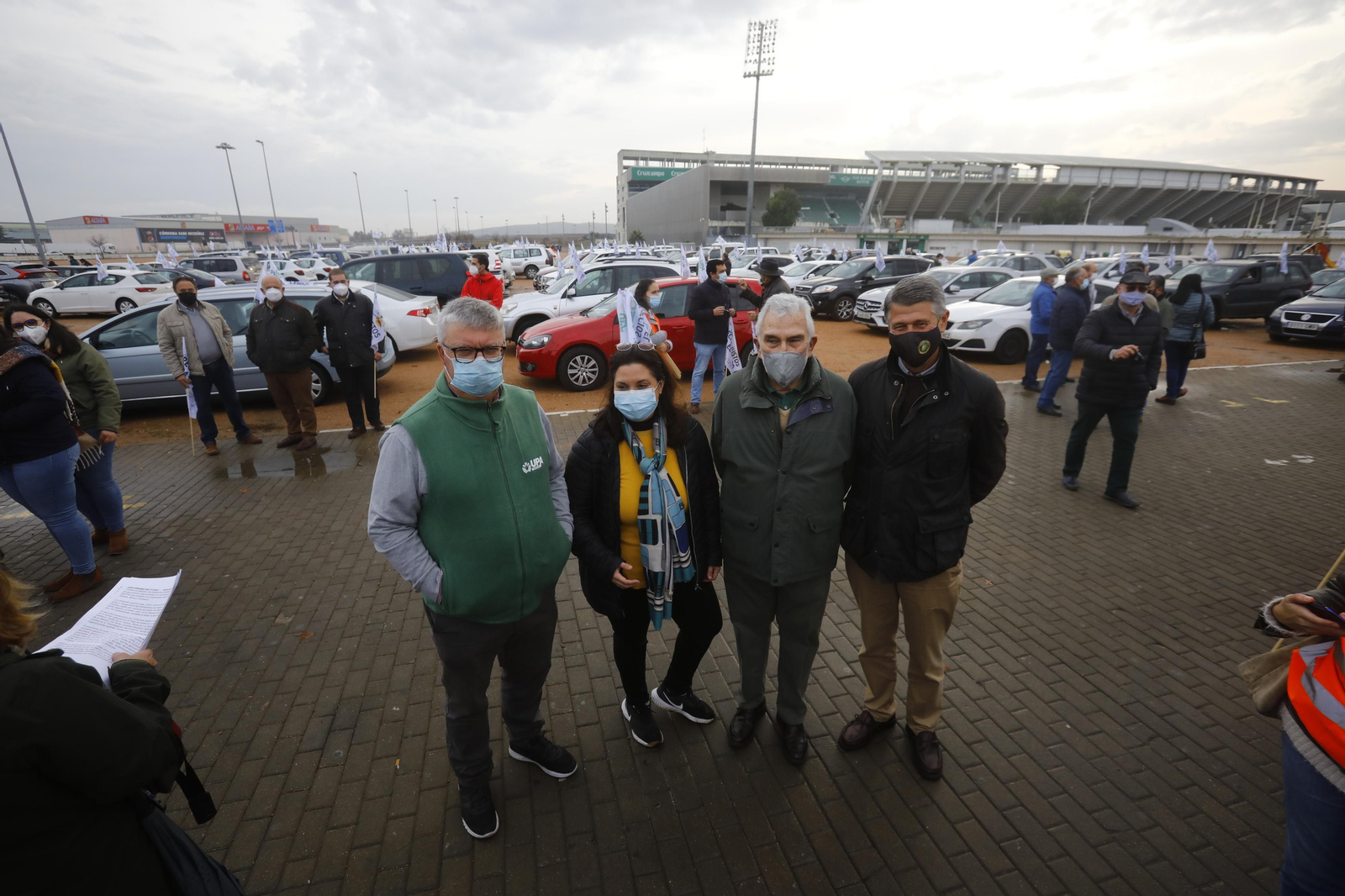 La marcha de protesta del sector agrícola en Córdoba, en imágenes