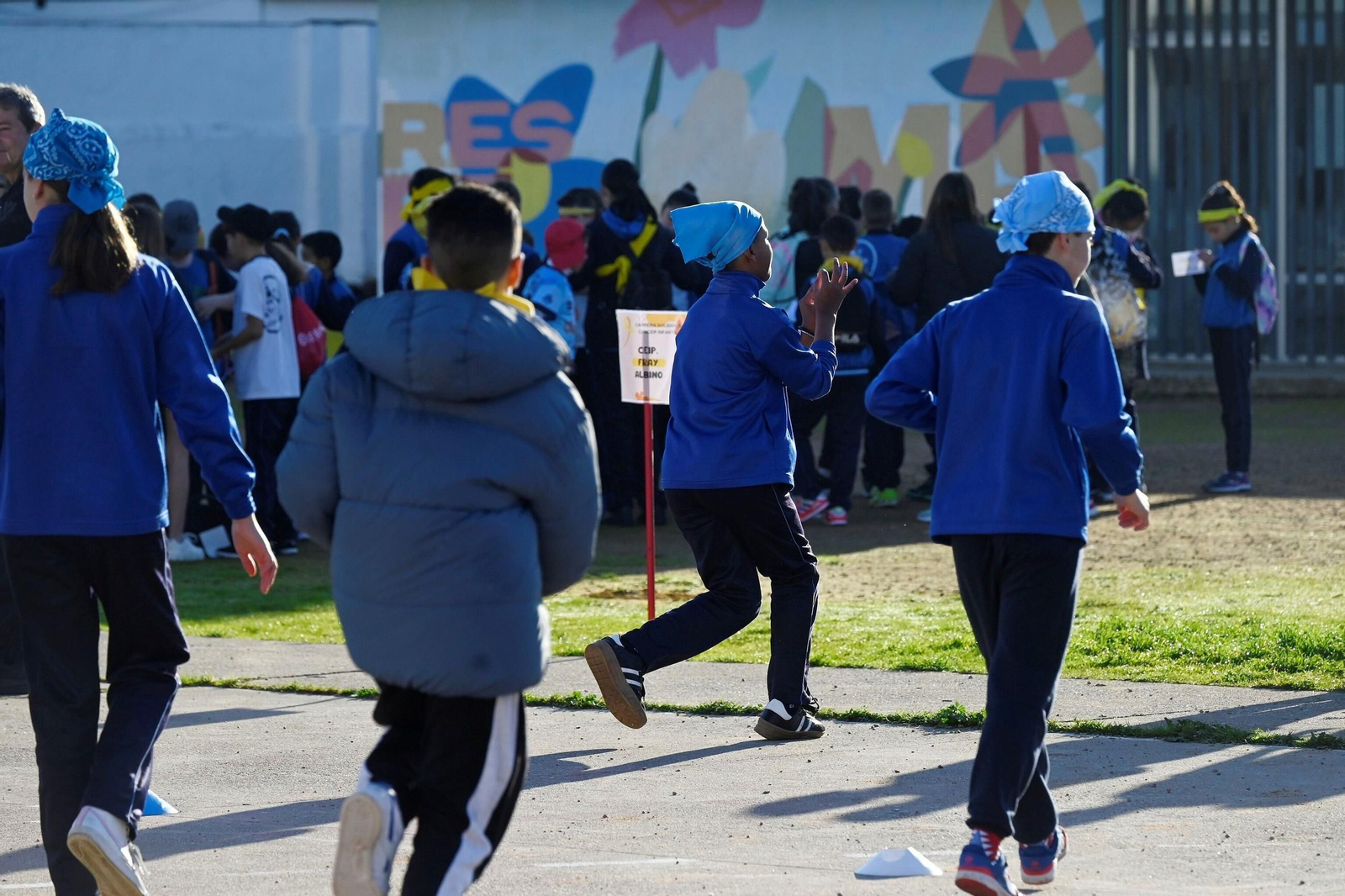 Los alumnos del colegio Andalucía protagonizan la II Carrera contra el Cáncer Infantil