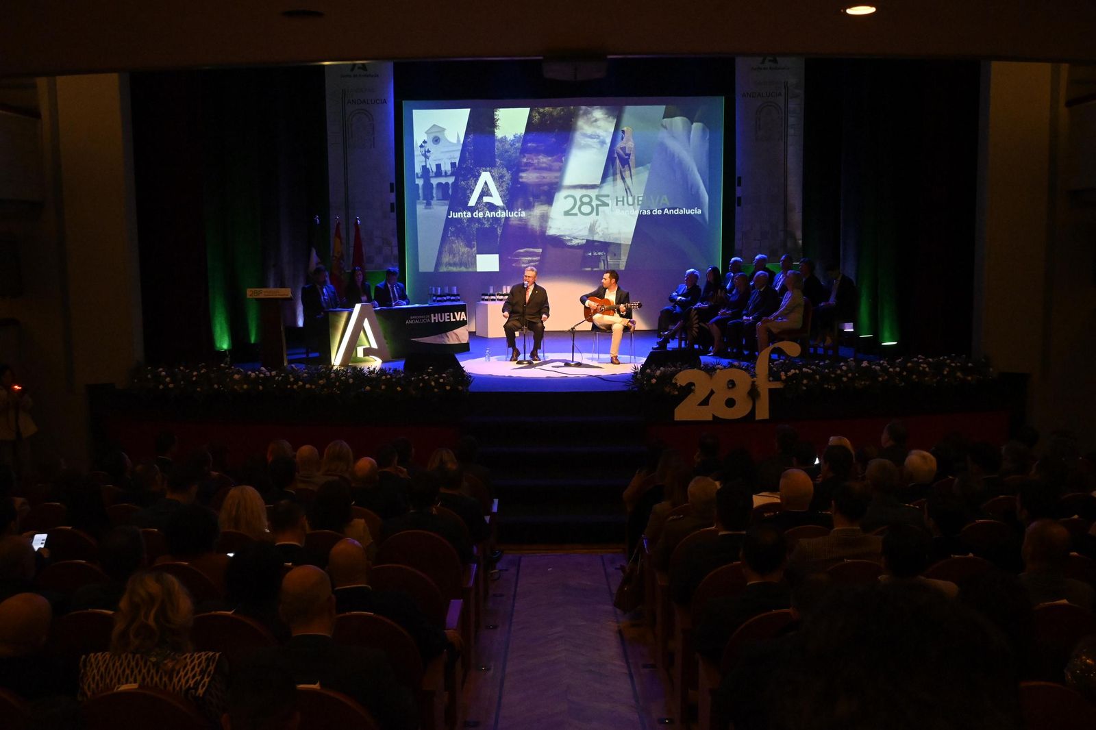 Premios de las Banderas de Andalucía en Huelva, en imágenes