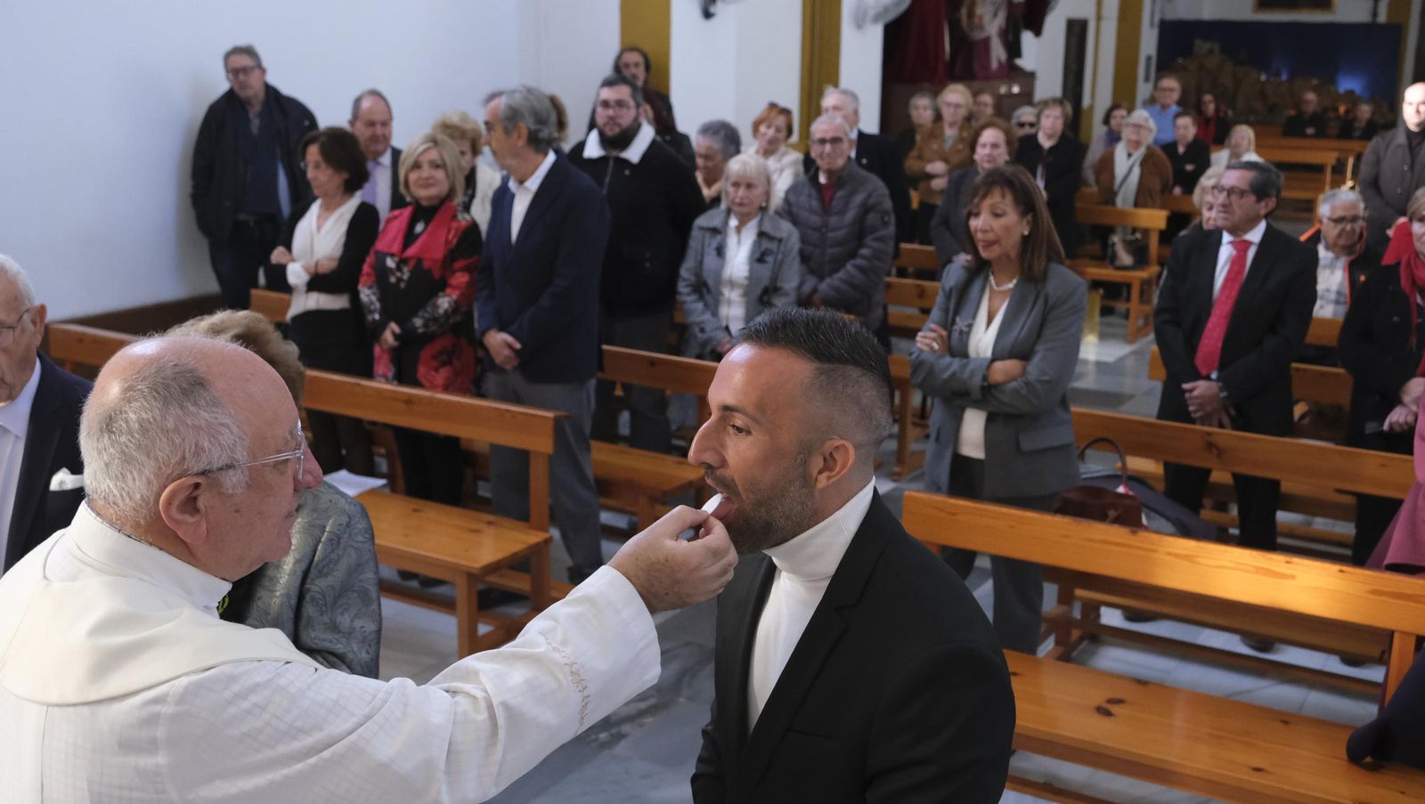 Brindis por 75 años de amor de Carmen y Roque, en imágenes