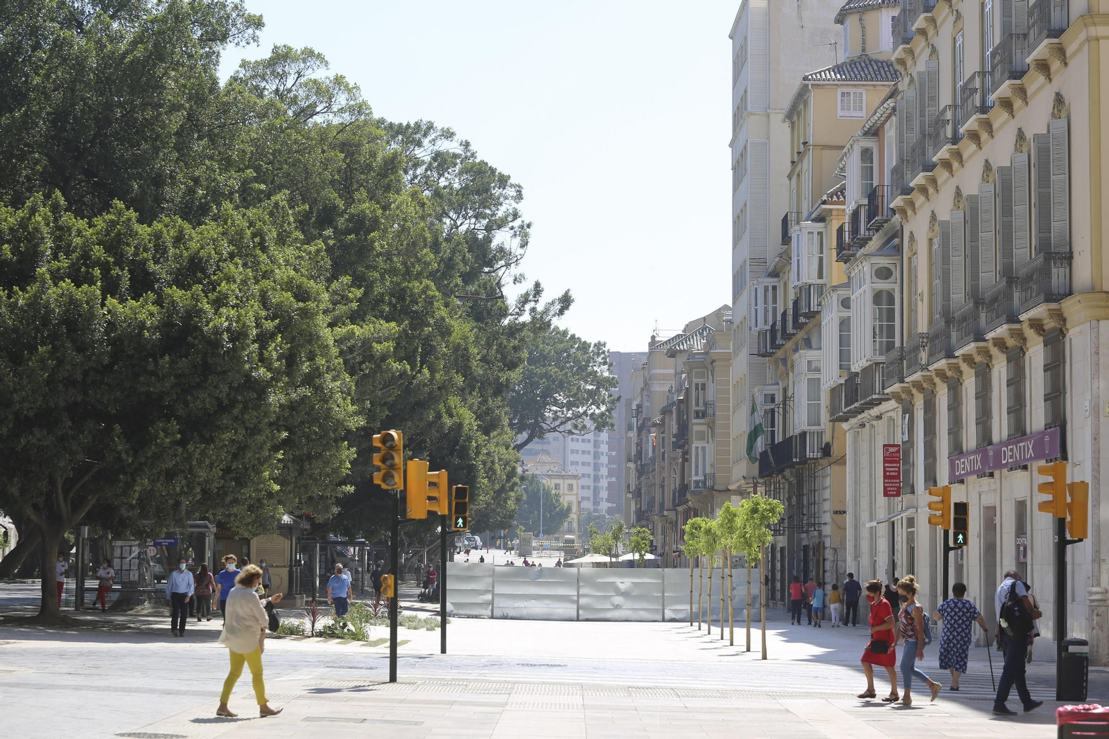 Las fotos de la Alameda Principal de Málaga Las fotos de la Alameda Principal de Málaga