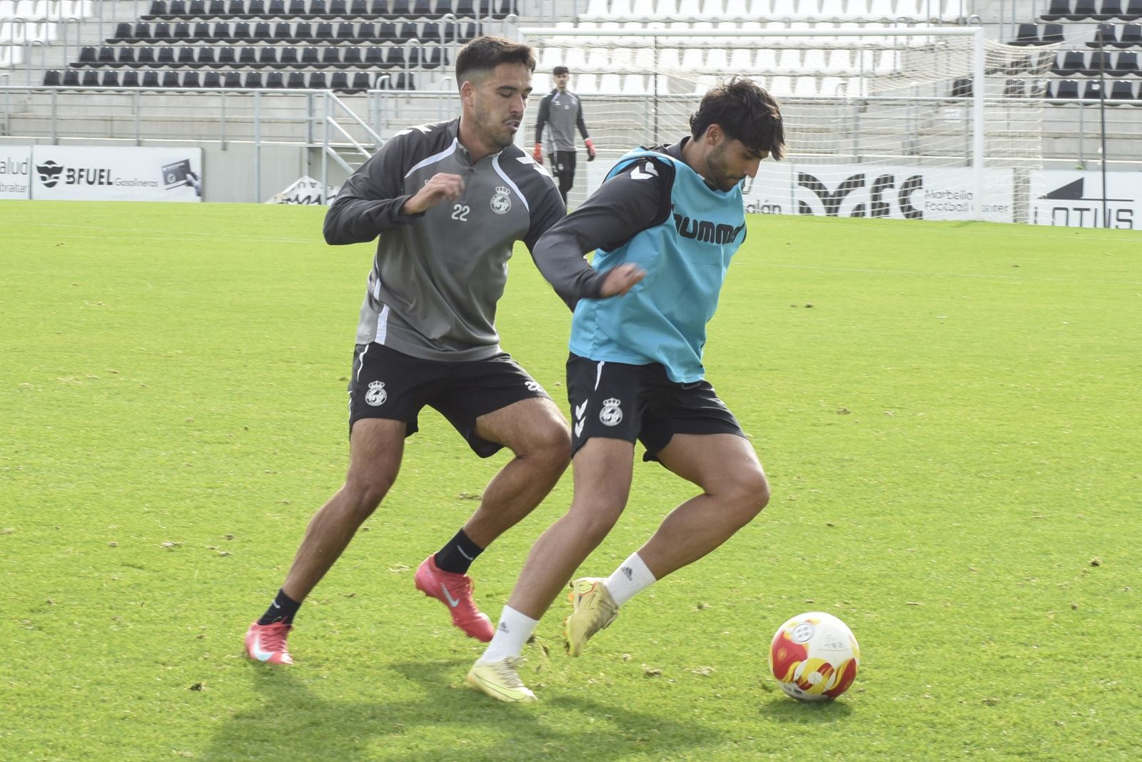 Las fotos del primer entrenamiento de David Muñoz con la Balona
