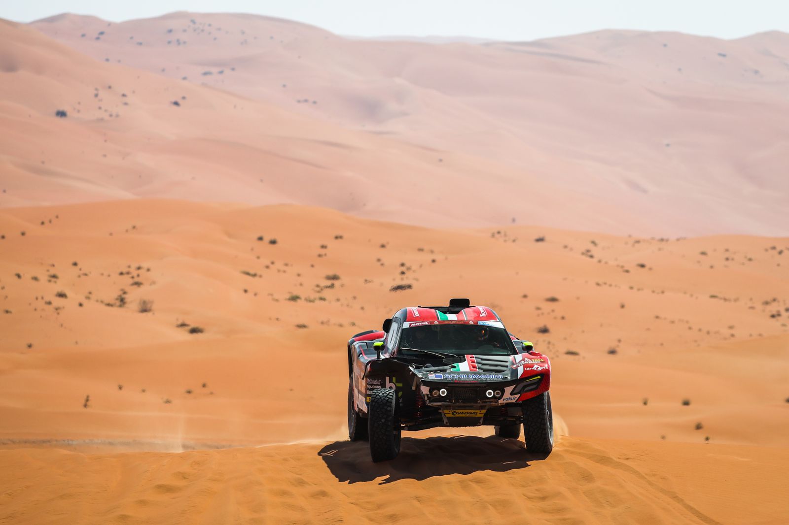 Las espectaculares imágenes del Dakar por las dunas