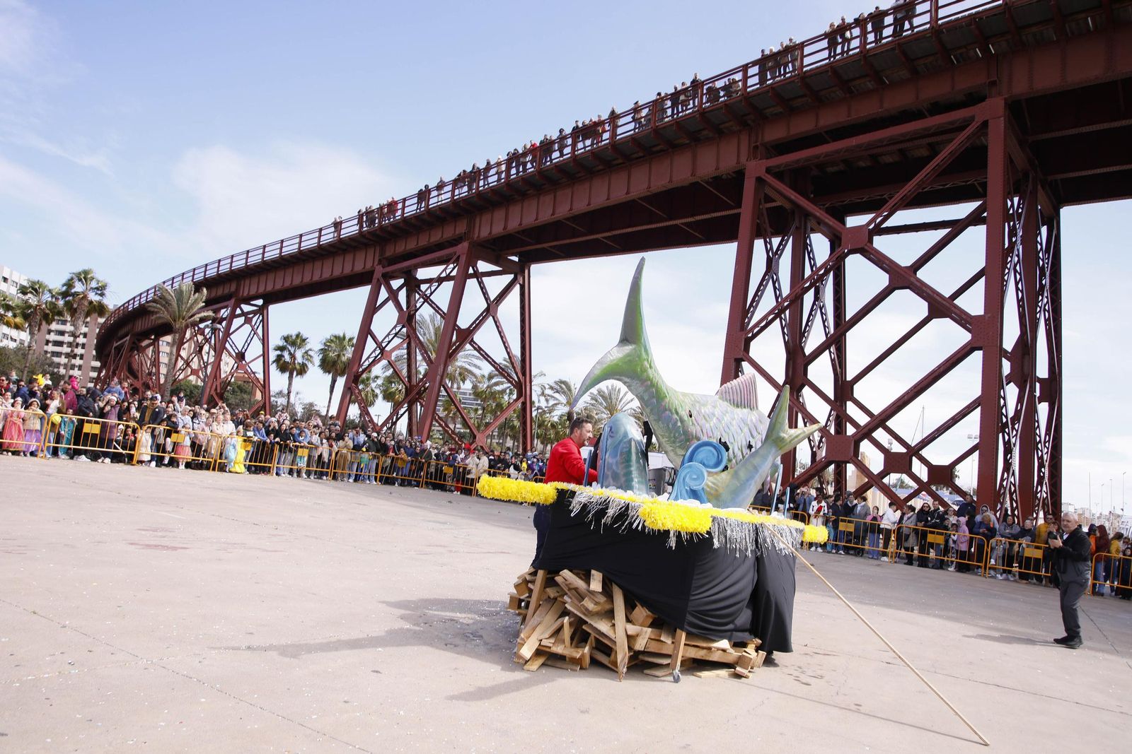 Las imágenes del entierro de la sardina en Almería