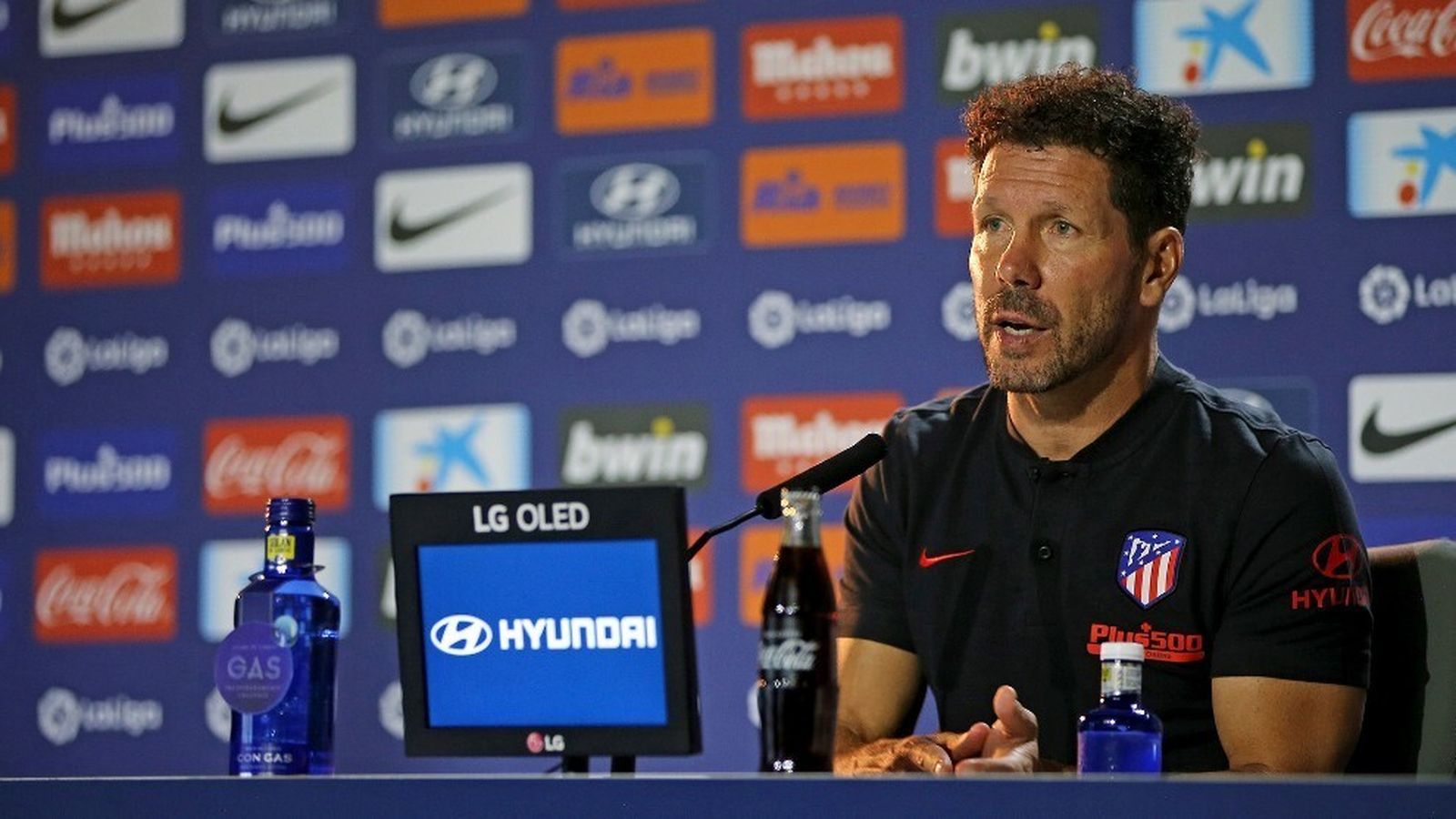 Simeone, en rueda de prensa