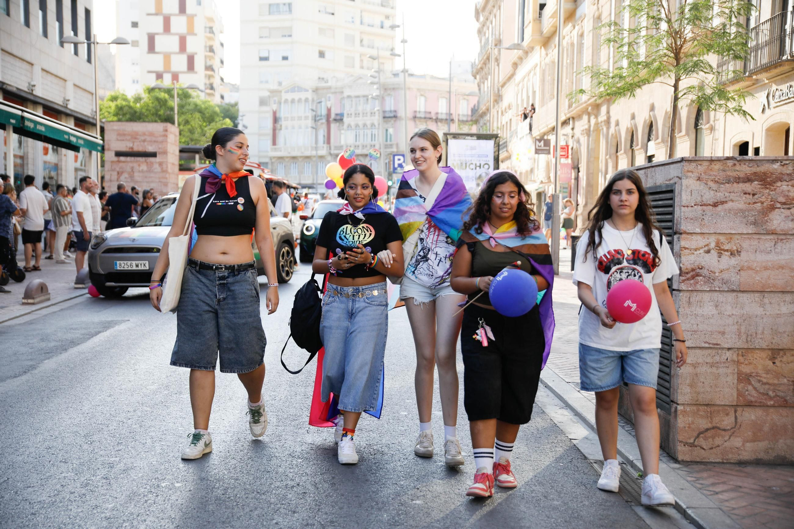 Las imágenes del Orgullo LGTBI en Almería