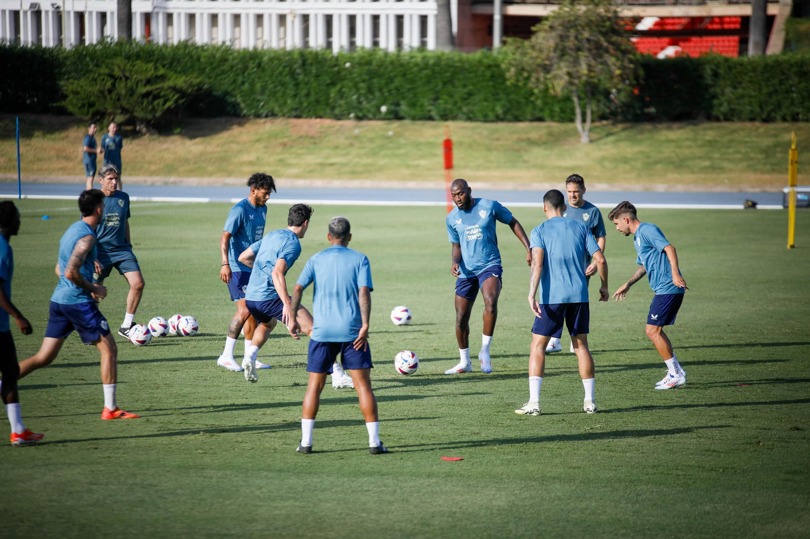 Primer entrenamiento pretemporada del Almería, en imágenes