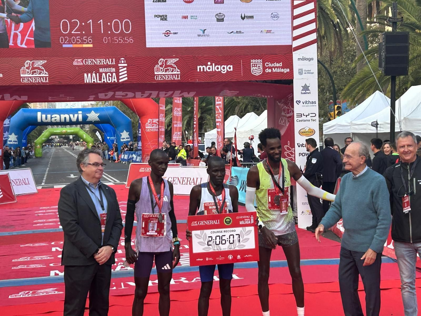Las fotos de la Maratón de Málaga 2025