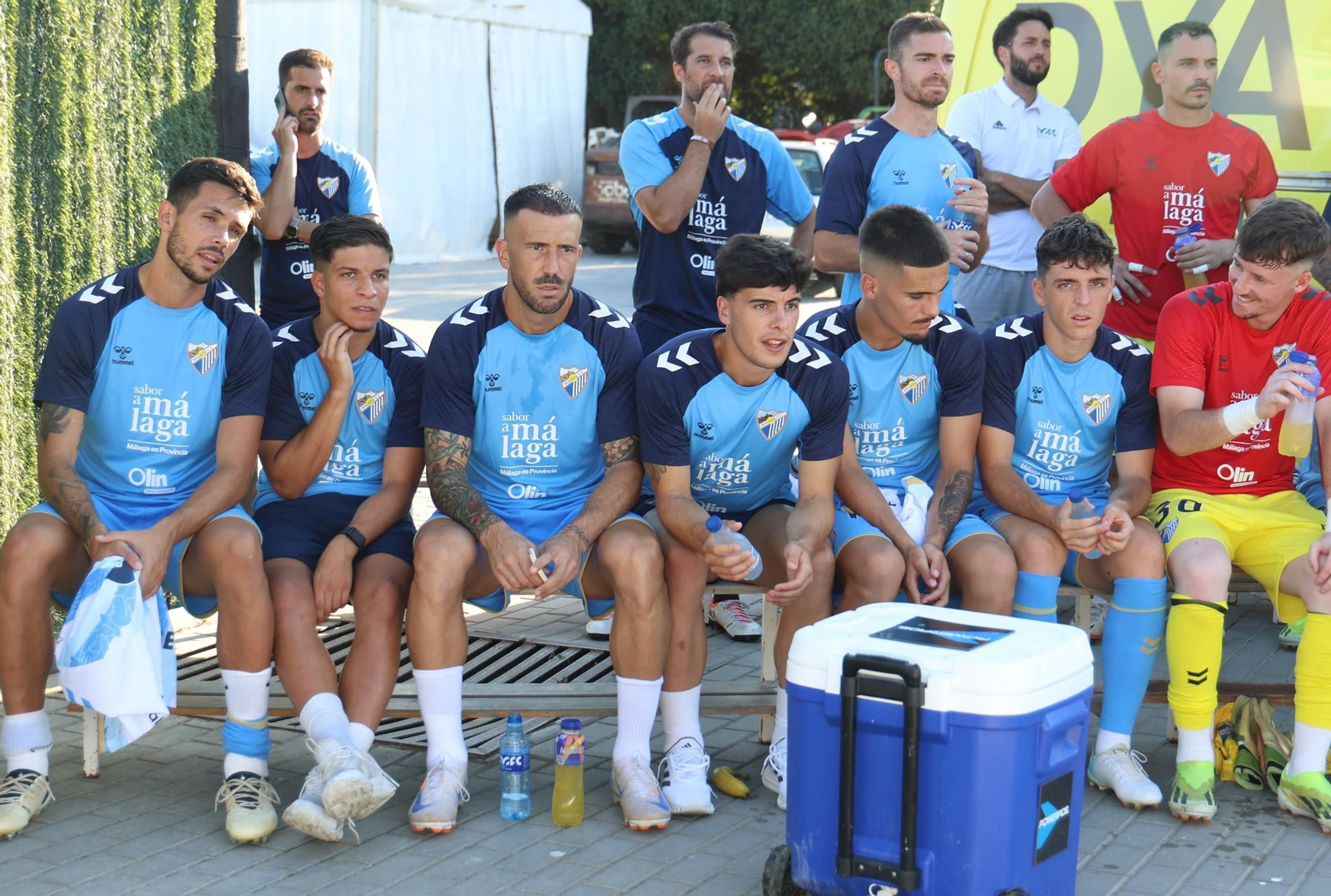 Julen Lobete, el nuevo malaguista se relame en Marbella