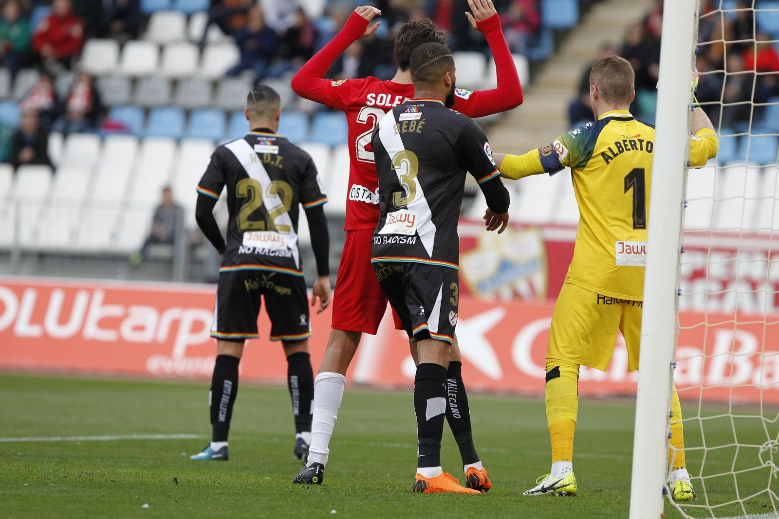 El UD Almería-Rayo Vallecano, en imágenes
